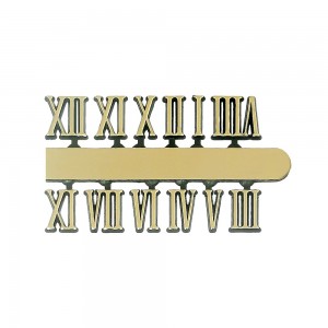 10 Jogos de números Romanos P(10mm) - Cores Diversas