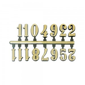 10 Jogos de números Arábicos G (14mm) - Cores Diversas