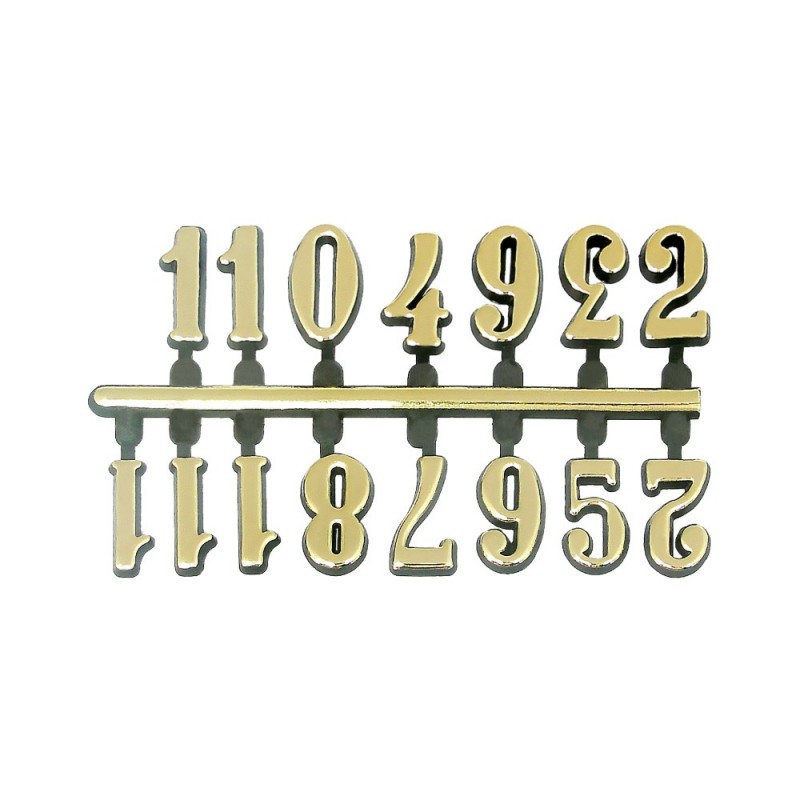 Emb c/ 10 Jogos de números Arábicos Bolinha tam. único (14mm) - Cores  Diversas
