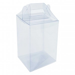 10 Caixa 8x8x15 cm Transparente modelo Maletinha para embalagem e presentes