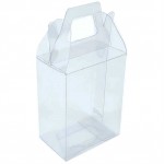 20 Maletinhas de Acetato 4x6.5x9 cm para embalagem em geral e lembrancinhas 9x6.5x4 Com ou Sem alça