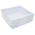 10 Caixas de Acetato 20X20X8 cm com visor para mini bolos, tortas, presentes e montagem de kits
