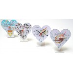 10 Kits de relógios modelo coração para Mesa
