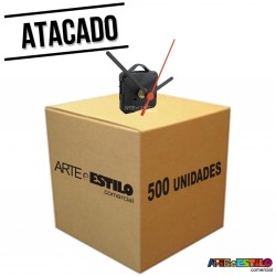 500 Máquinas de relógio QUARTZ (Tic-Tac) eixo 13 (5,5 mm de rosca) Com alça