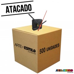 500 Máquinas de relógio QUARTZ (Tic-Tac) eixo 13 (5,5 mm de rosca) - Sem alça