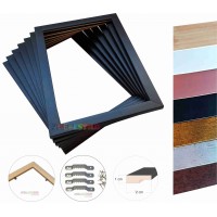 1 Moldura 30x40 Pronta para Telas Quadros Pinturas Artes Placas impressas - Só o aro