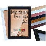 10 Molduras Prontas modelo A4 - 21x30 cm - Cores diversas 